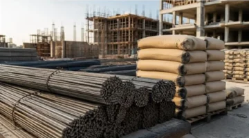 استقرار أسعار الحديد والأسمنت للمستهلك في السوق المصري بعد تذبذب مواد البناء